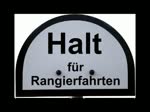 Rangierfahrt ber die Rangierhalttafel (nur mit schriftlichem Auftrag erlaubt ) hinaus, sowie eine Zugkreuzung und Abfahrt des Holzzuges.