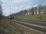 V 300 004 Hier bei der Ausfahrt in der Ladestelle Kayna bei Naundorf am 17.04.12. Mit einem ordentlichen Klang. Video ist vom Feldrand entstanden!!





 
