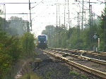 Der kleine TGV als Doppeltraktion aus Strasbourg nach Offenburg. Gefilmt am 30. Juli 2008 am Gleisdreieck Appenweier. Der Zug fhrt gleich am Gleis 9 ein. Der Richtungsanzeiger zeigt  F  fr Fernverkehr. (0:33 Minuten) 