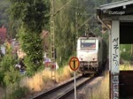 Akiem 37028 (Alstom Prima EL3U) mit einem Güterzug in St.Ingbert-Rentrisch den 17.07.2015