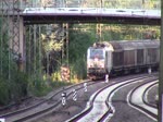  Akiem 37025 (Alstom Prima EL3U) mit einem Güterzug in Saarbrücken-Jägersfreude, den 03.09.2015  