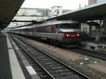 Der IC 91  Vauban  verlässt am 19.06.10 den Bahnhof von Mulhouse in Richtung Basel.