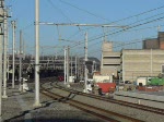 Thalys 4344 aus Richtung Brüssel & CFL Lok 3014 mit IR nach Luxemburg fahren in den Bahnhof Liège Guillemins ein.