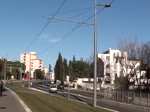 Frankreich, Languedoc-Roussillon, Hérault, Montpellier, zwischen den Haltestellen Tonnelles und Pergola der Linie 3 (Lattes/Pérols - Juvignac).