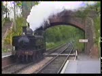 GWR 6412 am 9. Mai 1990 auf der West Somerset Railway in Bishops Lydeard.