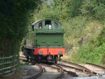 Lok #5541 der Dean Forest Railway beim Umsetzen in Parkend, 11.9.2016    Details zur Geschichte der Lok: http://www.dfrsociety.org/5541-2-2/