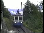 SSIF ABe 8/8 am 29. September 1992 auf der Fahrt von Domodossola nach Locarno in Marone.