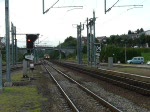 E-lok 3009 fhrt aus Richtung Lttich in den Bahnhof von Gouvy (B) ein. 14.09.2008