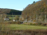 Lok 3002 mit IR 117 in der Nhe von Drauffelt am 05.11.2008 aus Richtung Clervaux.