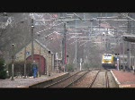 E-Lok 3013 kommt am 14.03.09 aus Richtung Liers und fhrt in den Bahnhof von Trois-Ponts ein, um nach kurzem Halt ihre Reise in Richtung Luxemburg fortzusetzen. (Video von VHS bertragen)