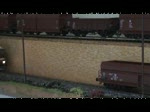  Modellbahn Kohleumladung  eine kleine spielerei mit 120 048-4 (Roco) 119 200-4 (Gützold) und Piko Selbstendlande Wagen und Brücke echtsound hin zugeschnippelt 