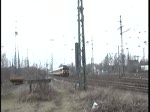 Einfahrt eines IC's in den Grenzbahnhof von Emmerich. Der Zug wird von einer NS-Lok BR 1772 gefhrt, sehr gut ist auch die niederlndische Fahrleitung zu erkennen.