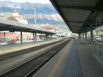 1116 070-2 fhrt mit dem EC Kaiserin Elisabeth von Salzburg nach Zrich in Innsbruck Hbf ein.
3.11.2008