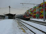 1116 250-0 bei der Ausfahrt in Salzburg 15.1.2010