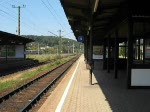 Bahnhofsdurchsage fr S-Bahn nach Wien Westbahnhof. Aufgenommen am 20.08.2009 in Wien Htteldorf.