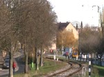 ÖSEK 30.33 am 10.November 2013 als Nebenfahrt Liesing-Waldmühle mit dem SR 19095 beim Km 1.4 kurz vor dem Bf. Perchtoldsdorf.