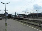 1047 504-4  Joseph Haydn  bei der Abfahrt mit dem OEC 965  Csrds  nach Budapest.Aufgenommen am 22.08.2009 im Bahnhof Wien West.