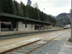 Vier Railpool 186er kreuzen am 25.03.2010 eine RoLa mit 1216 und 1144er in Steinach i.T.