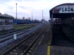 SA139-031 mit R von Gorzow Wielkopolski nach Zielona Gora bei Halt in Bahnhof Miedzyrzecz, 13.01.2020