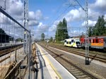 EP07-513 mit IC 8304  Hetman  von Szczecin Glowny nach Przemysl Glowny in Bahnhof Zielona Gora, 26.08.2018  