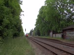 232 409 bei der Ausfahrt in Klinge am 18.05.14.