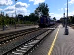 SU4210-007 mit IC 18101/78101  Gałczyński  von Warszawa Wschodnia - Gorzów Wielkopolski bei abfahrt von Bahnhof Miedzyrzecz,17.05.2020