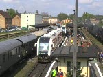 SA132 010 fhrt aus Wolsztyn aus.