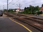 EP08-011 mit IC 81106 aus Szczecin Glowny nach Warszawa Wschodnia halt in Bahnhof Zbąszynek, 14.06.2020
