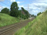370 001  EM-Polen  mit EC 44 von Warschau nach Berlin am 21.07.2012 bei Kunowice.