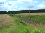370 001  EM-Polen  mit EC 45 von Berlin nach Warschau am 22.07.2012 bei frankfurt-Rosengarten.