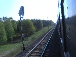 Mitfahrt auf dem Zug von berlin nach Wolsztyn, 3.5.2008