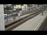 Schweiz 2012 - Noch einmal begegnen wir am 5.6.2012 den beiden X-Rail 186ern, der 901 und der 902. Die beiden sind am Abend in Spiez bereits wieder in den Sden unterwegs.
