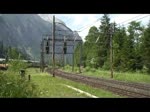 Schweiz 2012 - Auf unserer Wanderung durch das obere L�tschental von Selden nach Kandersteg, haben wir am 29.6.2012 das Nordportal des L�tschberg-Scheiteltunnels erreicht.
