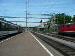 Voralpen Express und Rheintal Express bei der Ausfahrt von St. Gallen St. Fiden.