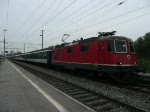 Re 4/4 11192 mit REX am 18.09.08 in Rheineck.
