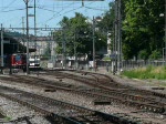 Voralpen Express am 10.07.08 bei der Ausfahrt von St. Gallen nach Romanshorn.