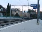 Ein IC von Basel nach Bern f�hrt am 24.02.2009 durch Sissach.