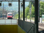 IC bei der Durchfahrt von Glanzenberg.