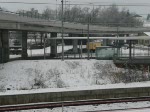 2 IR in normaler SBB Geschwindigkeit durchfahren am 02.01.09 Roggwil Wynau.