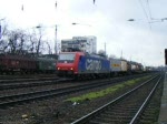 Re 482 von SBB Cargo  mit Gz in Kln-West. 22.03.08