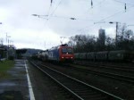 Gtermann mit Re 482 als Zuglok in Kln-West. 22.03.08