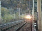 Re 10/10 mit GZ nach Domodossola kurz vor dem Zielbahnhof am 03.11.2007