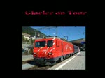 Glacier Express on Tour, Ausfahrt Bahnhof Andermatt 23.09.2007
