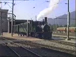 Am 2. September 1993 nahm ich an der Dampfextrafahrt 3039 von Landquart nach Kblis mit der RhB G 3/4 Nr. 1  Rhtia  teil. Dabei entstanden diese Aufnahmen ber die Bereitstellung des Zuges in Landquart, eine Kreuzung und berholung in Schiers und eine Vorbeifahrt in Fideris.