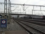 S 15 nach Affolten am Albis am 4.1.11, Bahnhof Hardbrcke.