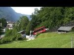 Schweiz 2012 - Am 24.6.2012 ist die Harderbahn auf Bergfahrt unterwegs.