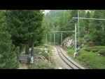 Graubnden 2010 - Kurz vor Morteratsch begegnet uns an dieser schnen Stelle ein weiterer Allegra. 13.06.2010
