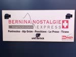 RhB 30 und 34 (ABe 4/4) als Bernina Nostalgie Express am 12. Juli 2017 unterwegs.