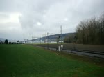 Ein TGV aus Paris auf der Fahrt nach Zrich, kurz hinter Olten.