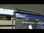 In die Westschweiz 2008 - Auf unserer Reise in die Westschweiz sind wir in Luzern angekommen.